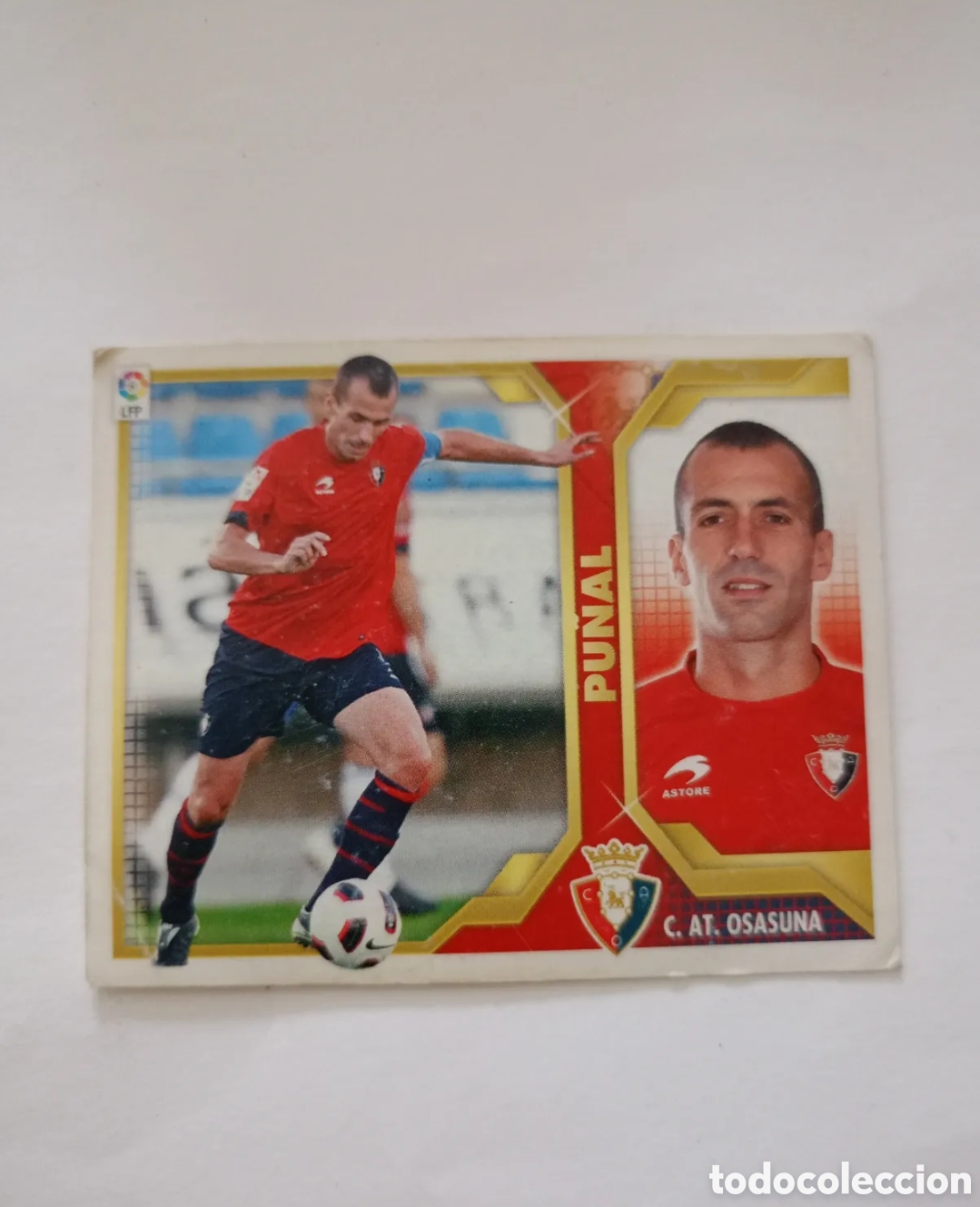 Cartes &agrave; collectionner de Football: 9 PU&Ntilde;AL OSASUNA STICKER CROMO LIGA FUTBOL PANINI EDICIONES ESTE 2011-2012 11-12