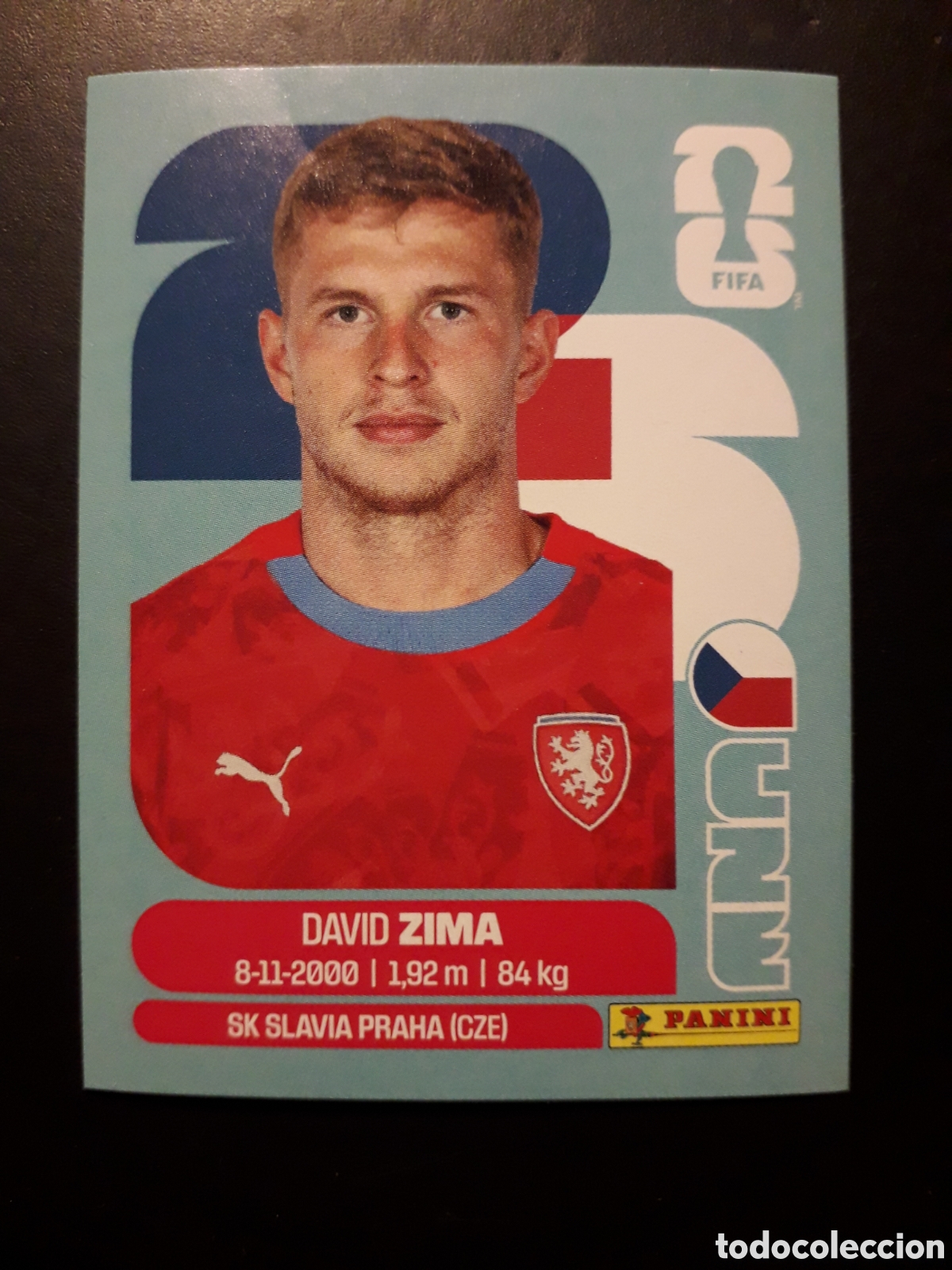 Cromos de f&uacute;tbol: ZIMA REP CHECA/CHEQUIA CZE 8 MUNDIAL F&Uacute;TBOL 2026 FIFA WORLD CUP PANINI SIN PEGAR PEDIDO M&Iacute;NIMO 3&euro;