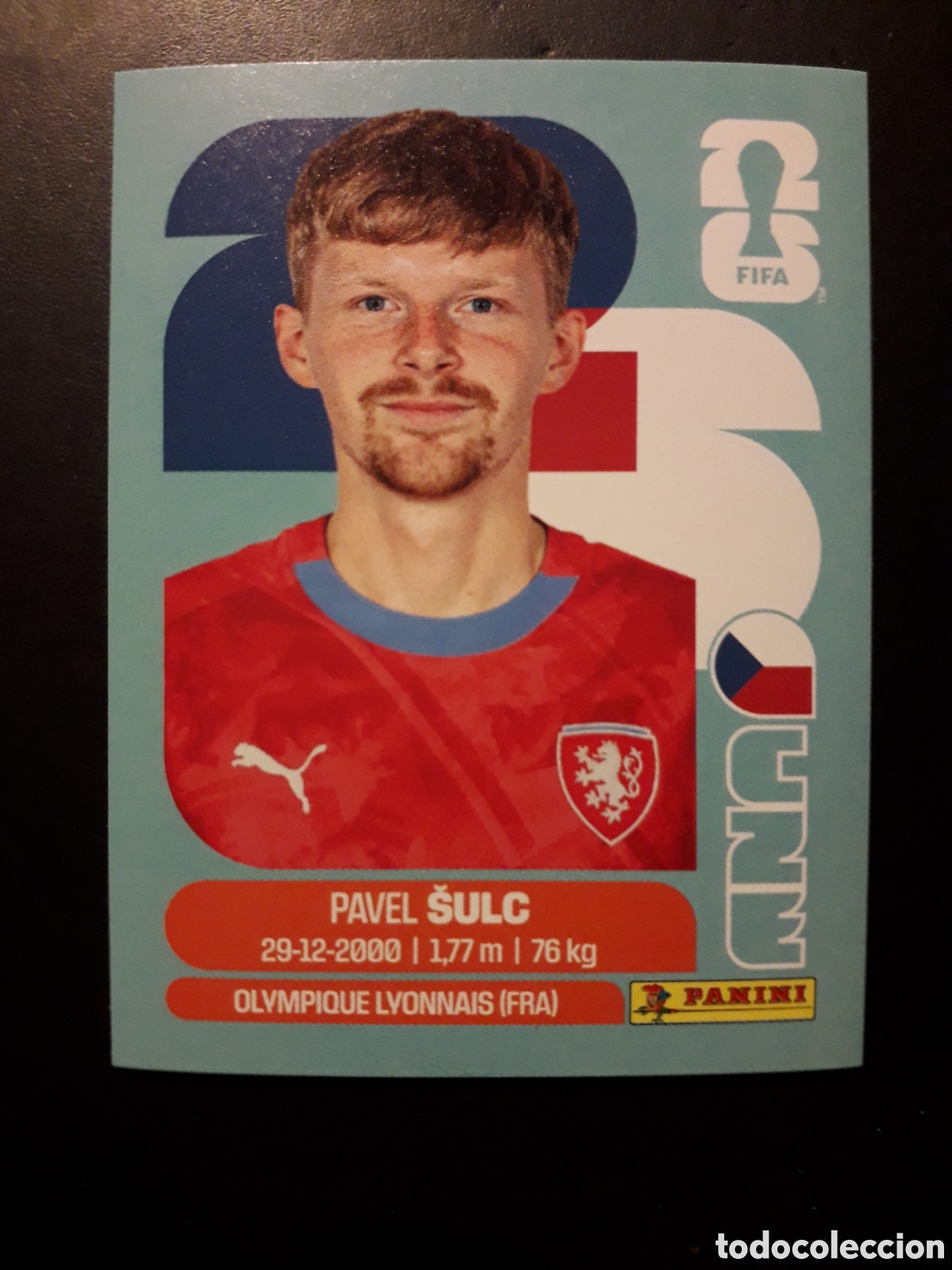 Cromos de f&uacute;tbol: &Scaron;ULC REP CHECA/CHEQUIA CZE 14 MUNDIAL F&Uacute;TBOL 2026 FIFA WORLD CUP PANINI SIN PEGAR PEDIDO M&Iacute;NIMO 3&euro;.