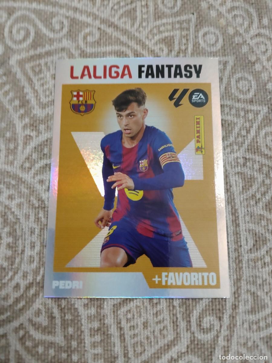 Cromos de f&uacute;tbol: 7 pedri + favorito la liga fantasy liga este 2024-25