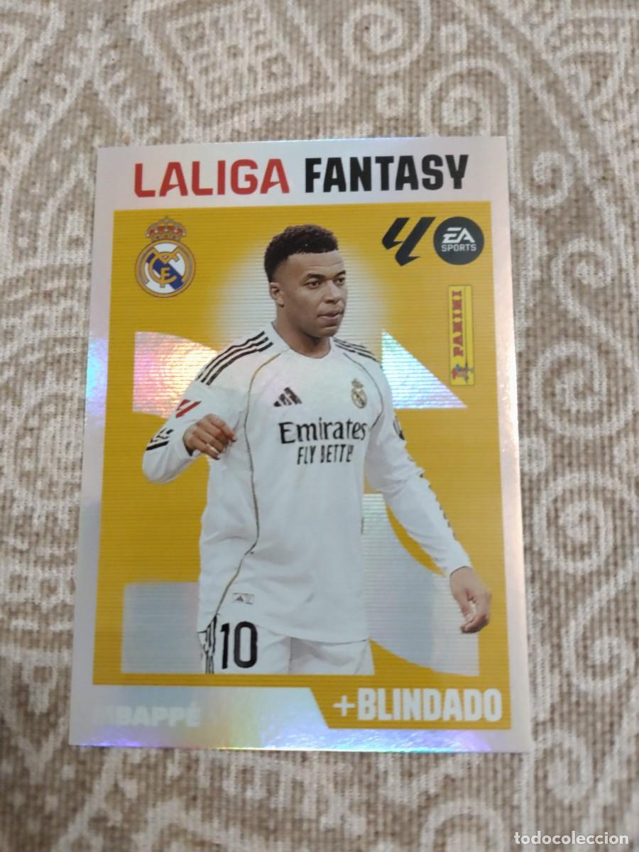 Cromos de f&uacute;tbol: 9 mbappe + blindado la liga fantasy liga este 2024-25