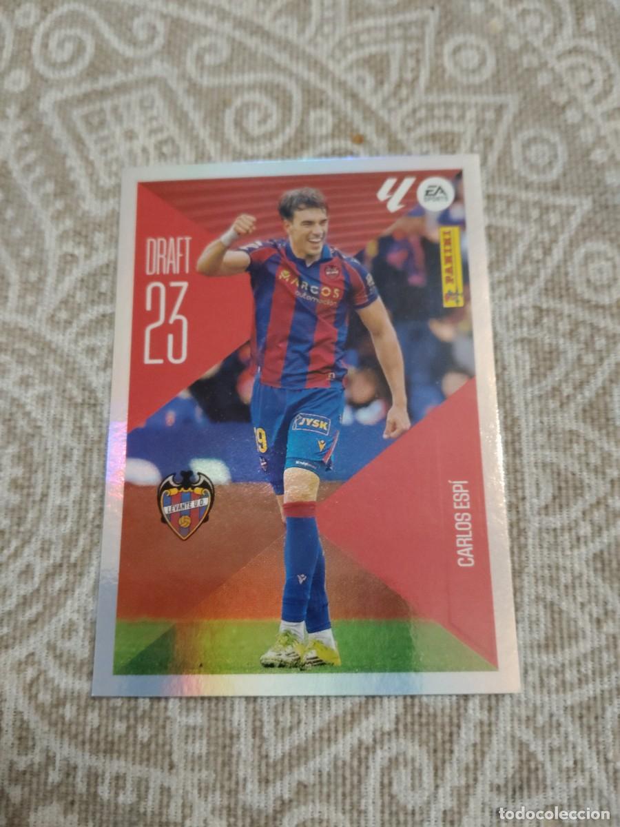 Cromos de f&uacute;tbol: 4 Carlos espi levante draft 23 liga este 2026-27