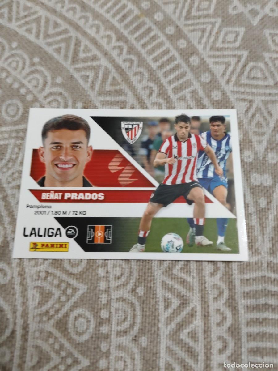 Cromos de f&uacute;tbol: 13 bis be&ntilde;at prados coloca Athletic club liga este 2026-27