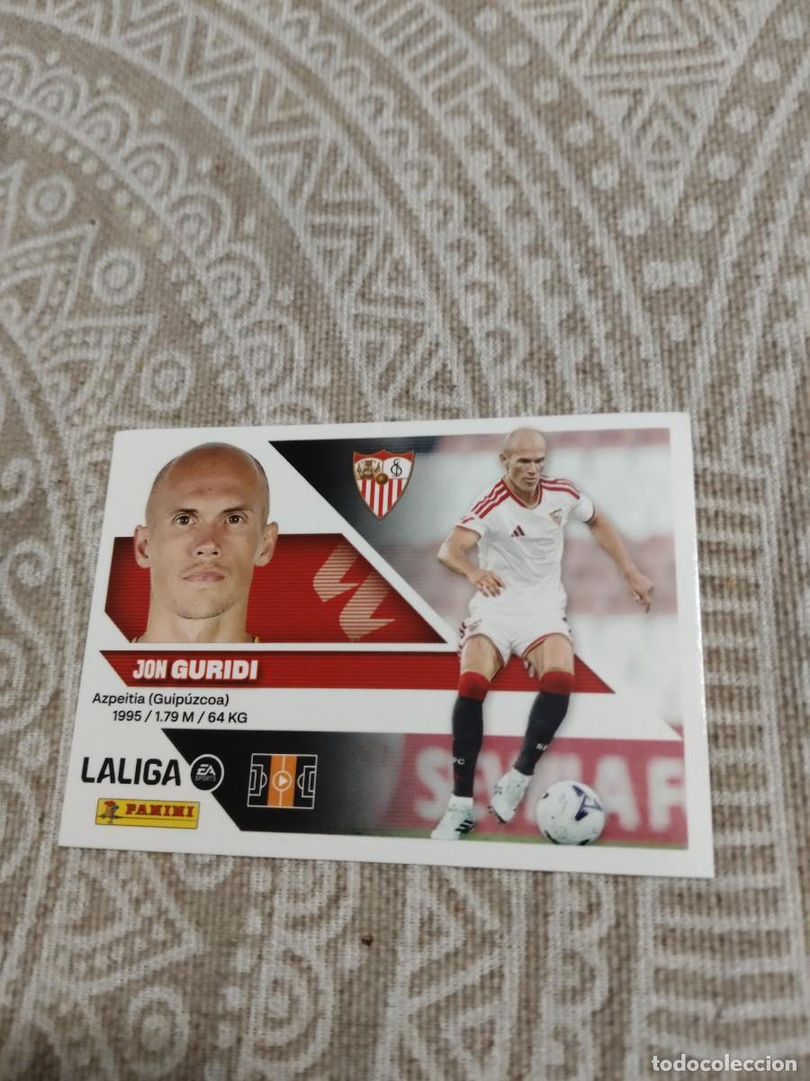 Cromos de f&uacute;tbol: 13 guridi Sevilla liga este 2026-27