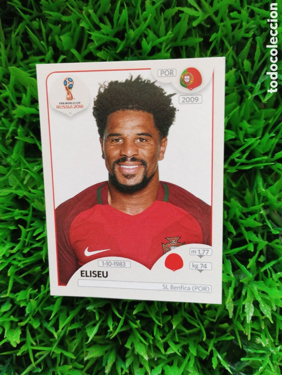 Cromos de f&uacute;tbol: Eliseu Portugal Mundial Russia 2018 VERSION ROSA # 106 NUNCA PEGADO