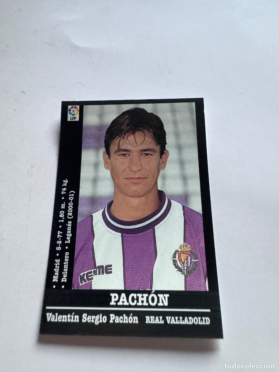 Cromos de f&uacute;tbol: PANCHON R. VALLADOLID CROMO &Uacute;LTIMOS FICHAJES LIGA 2000-2001 NUNCA PEGADO / COMPRA MIN&Iacute;MA 5 &euro;