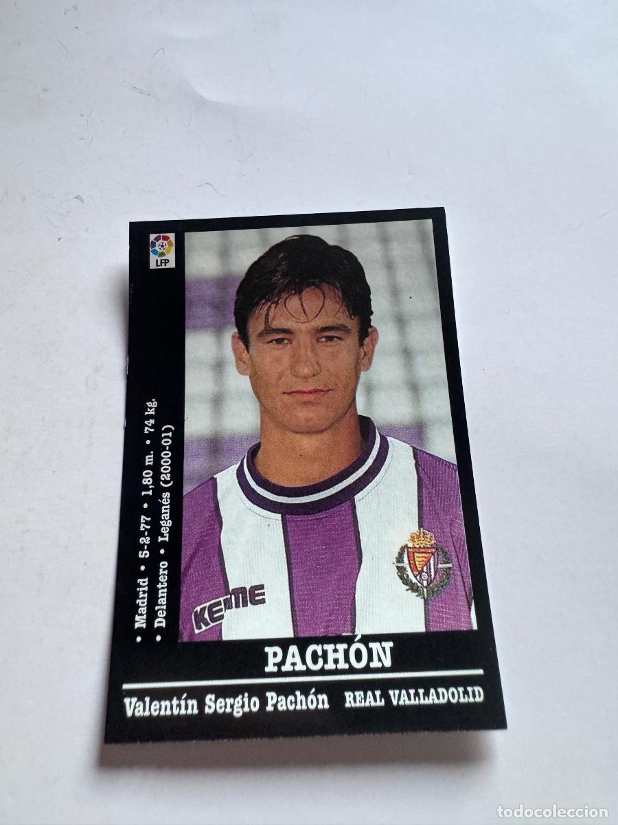 Cromos de f&uacute;tbol: PANCHON R. VALLADOLID CROMO &Uacute;LTIMOS FICHAJES LIGA 2000-2001 NUNCA PEGADO / COMPRA MIN&Iacute;MA 5 &euro;