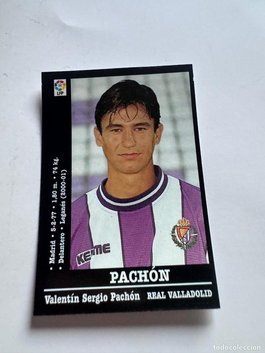 Cromos de f&uacute;tbol: PANCHON R. VALLADOLID CROMO &Uacute;LTIMOS FICHAJES LIGA 2000-2001 NUNCA PEGADO / COMPRA MIN&Iacute;MA 5 &euro;