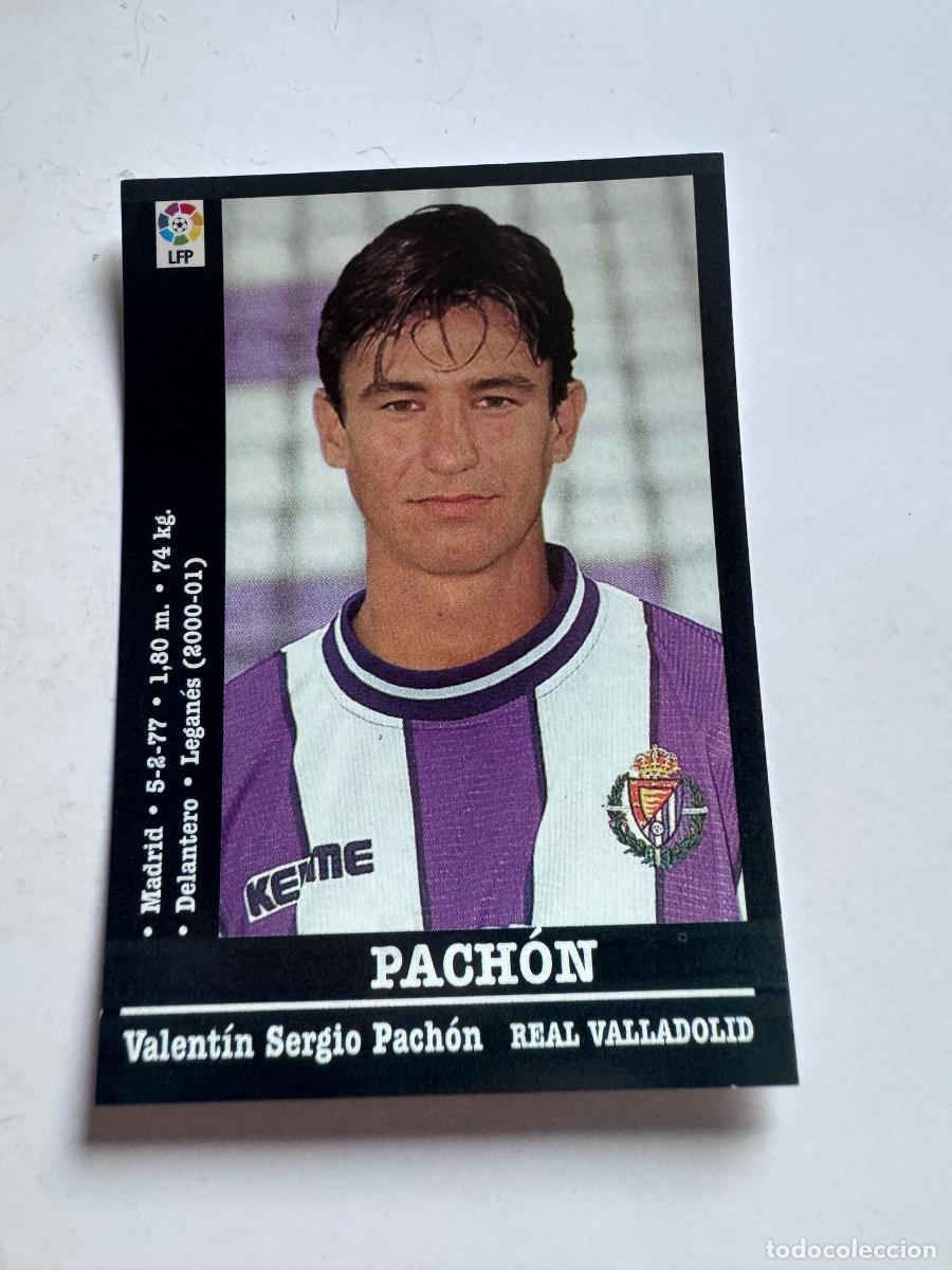 Cromos de f&uacute;tbol: PANCHON R. VALLADOLID CROMO &Uacute;LTIMOS FICHAJES LIGA 2000-2001 NUNCA PEGADO / COMPRA MIN&Iacute;MA 5 &euro;