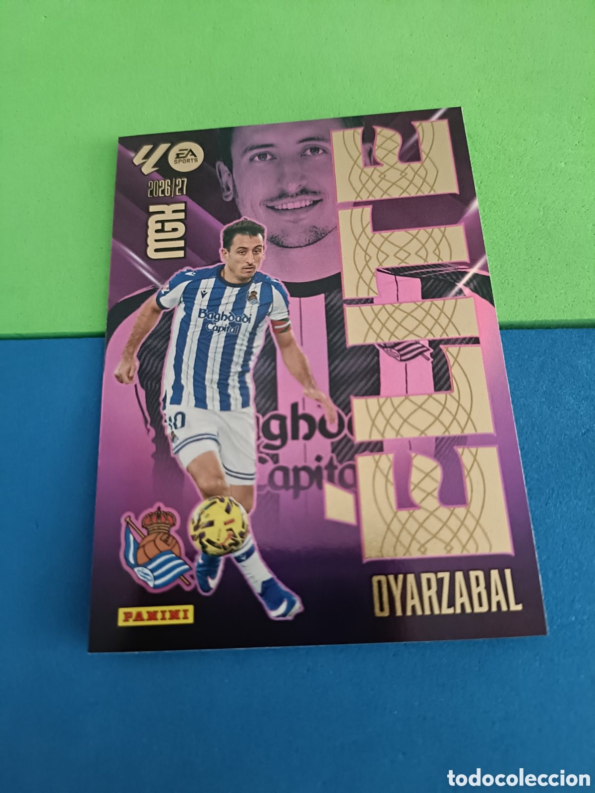 Cromos de f&uacute;tbol: PANINI 2026 2027 MGK MEGACRACKS 25 Aniversario - &Eacute;lite 13 Oyarzabal