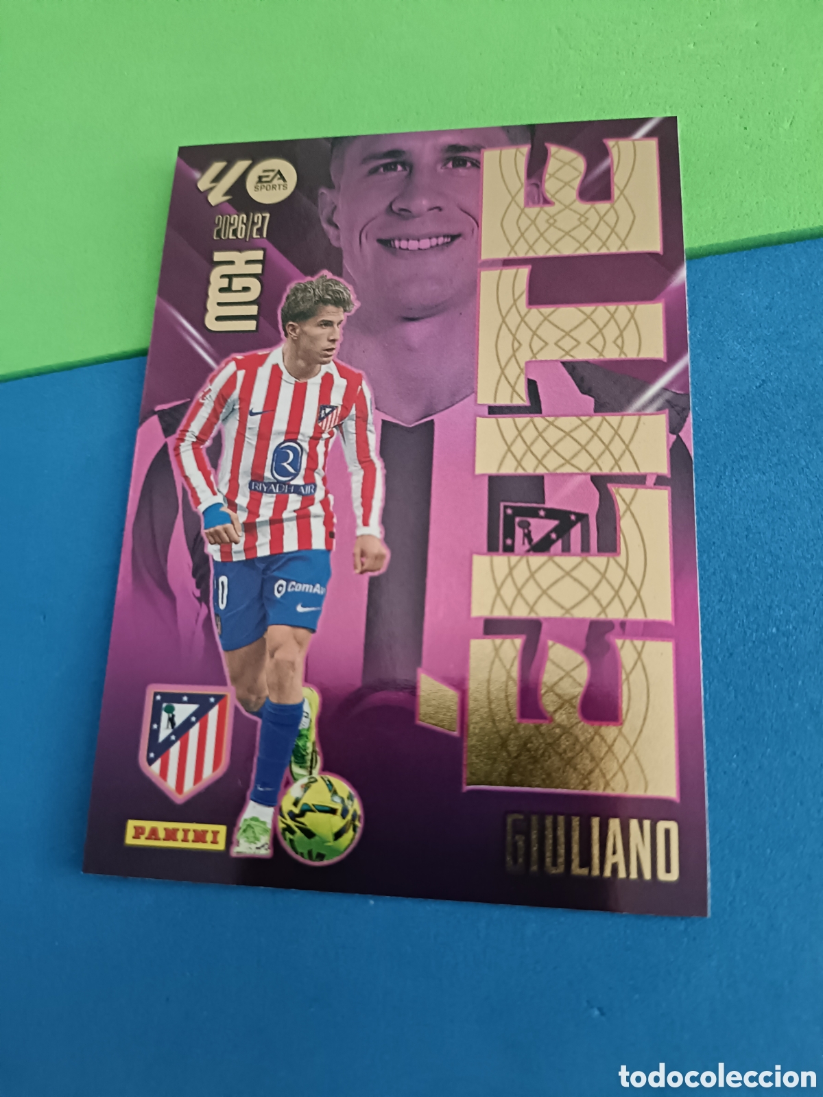 Cromos de Futebol: PANINI 2026 2027 MGK MEGACRACKS 25 Aniversario - &Eacute;lite 7 Giuliano Simeone Atl&eacute;tico Madrid