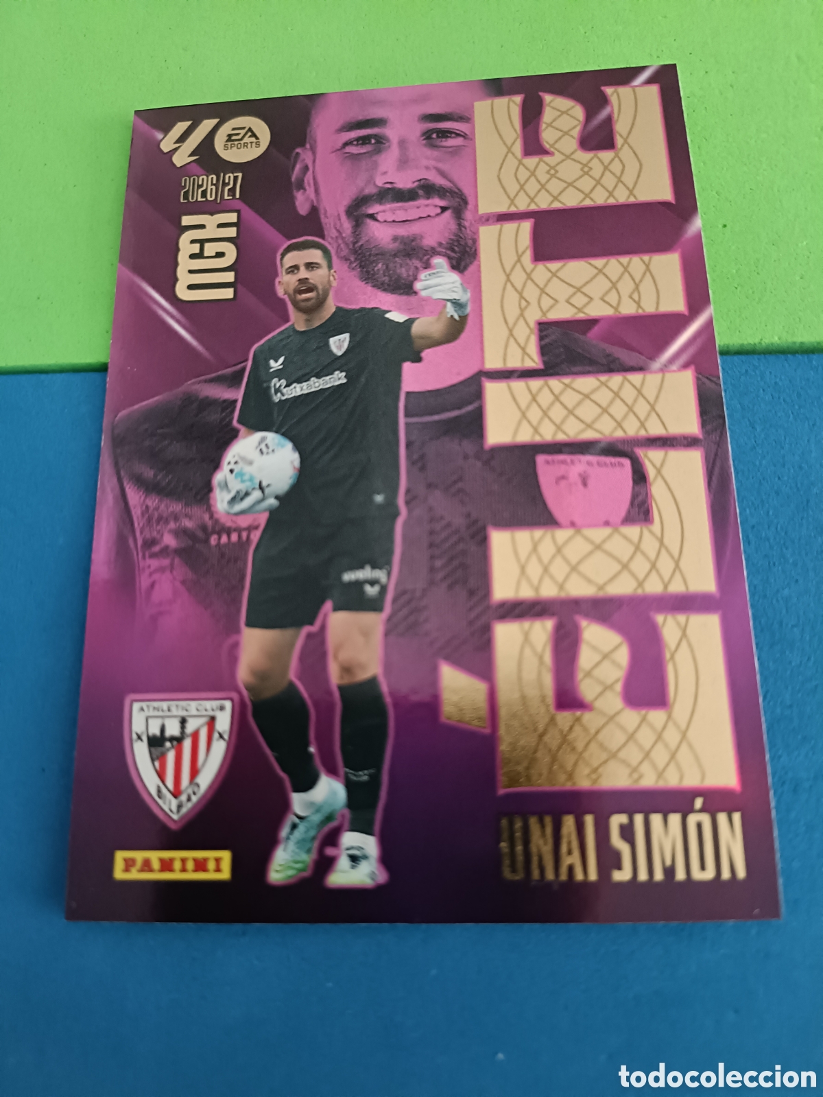 Cromos de Futebol: PANINI 2026 2027 MGK MEGACRACKS 25 Aniversario - &Eacute;lite 17 Unai Sim&oacute;n