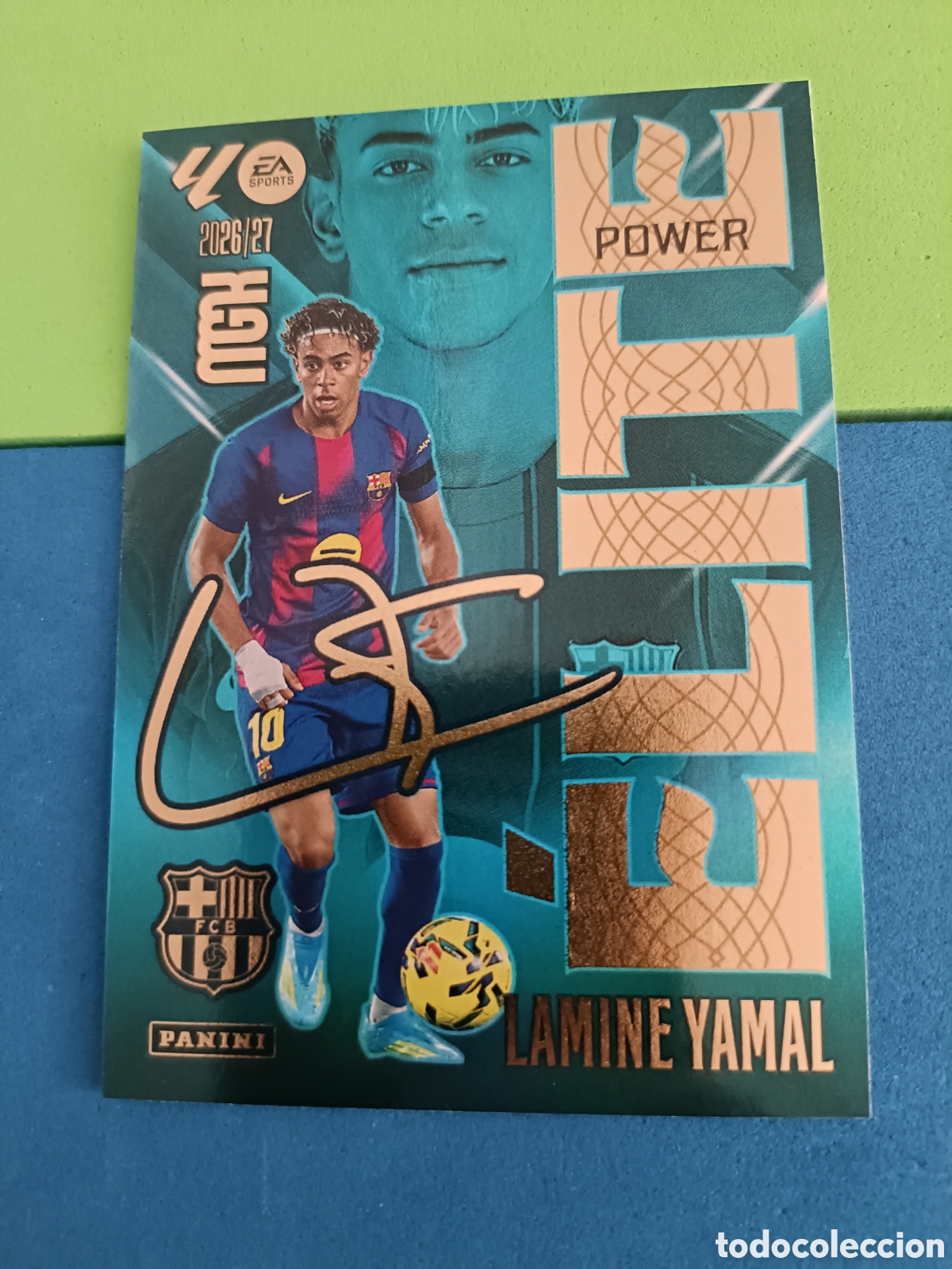 Fu&szlig;ball-Sticker: PANINI 2026 2027 MGK MEGACRACKS 25 Aniversario - &Eacute;lite Power 9P Lamine Yamal