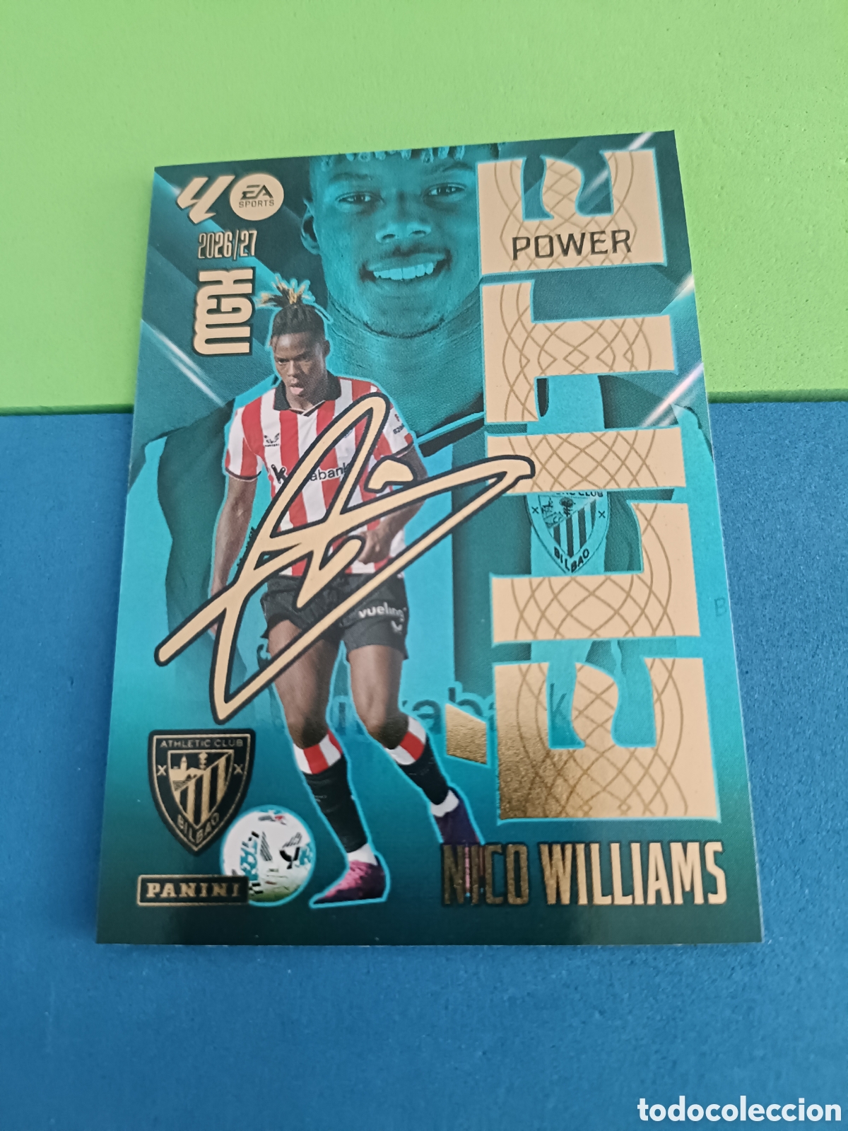 Fu&szlig;ball-Sticker: PANINI 2026 2027 MGK MEGACRACKS 25 Aniversario - &Eacute;lite Power 12P Nico Williams