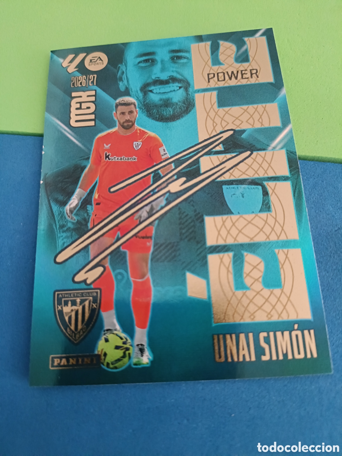 Cromos de Futebol: PANINI 2026 2027 MGK MEGACRACKS 25 Aniversario - &Eacute;lite Power 17P Unai Sim&oacute;n