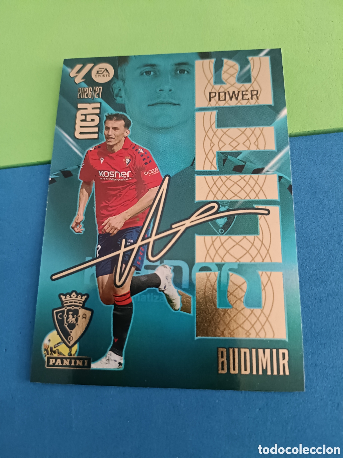 Cromos de Futebol: PANINI 2026 2027 MGK MEGACRACKS 25 Aniversario - &Eacute;lite Power 3P Budimir