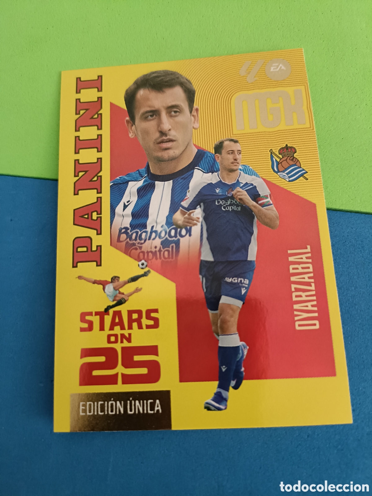Figurine di Calcio: PANINI 2026 2027 MGK MEGACRACKS 25 Aniversario - Stars 448 Oyarzabal