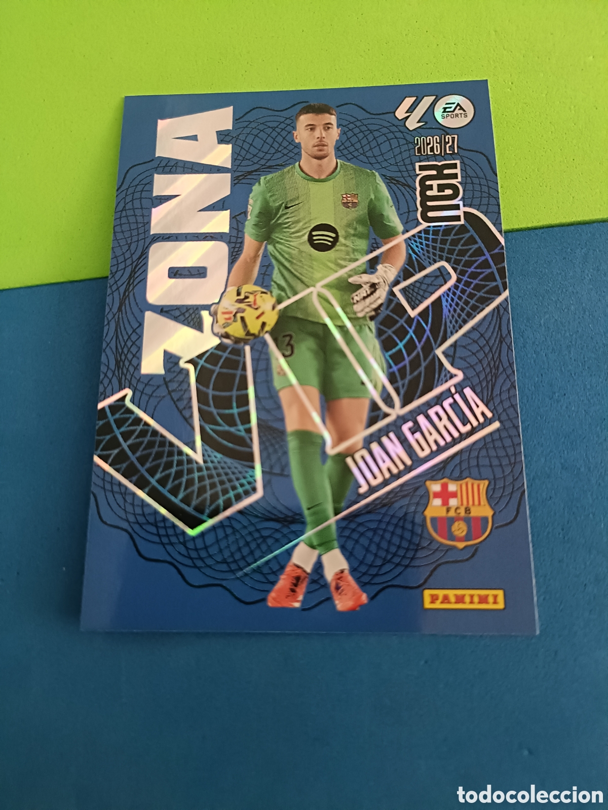 Cromos de f&uacute;tbol: PANINI 2026 2027 MGK MEGACRACKS 25 Aniversario - Zona VIP 399 Joan Garc&iacute;a Barcelona