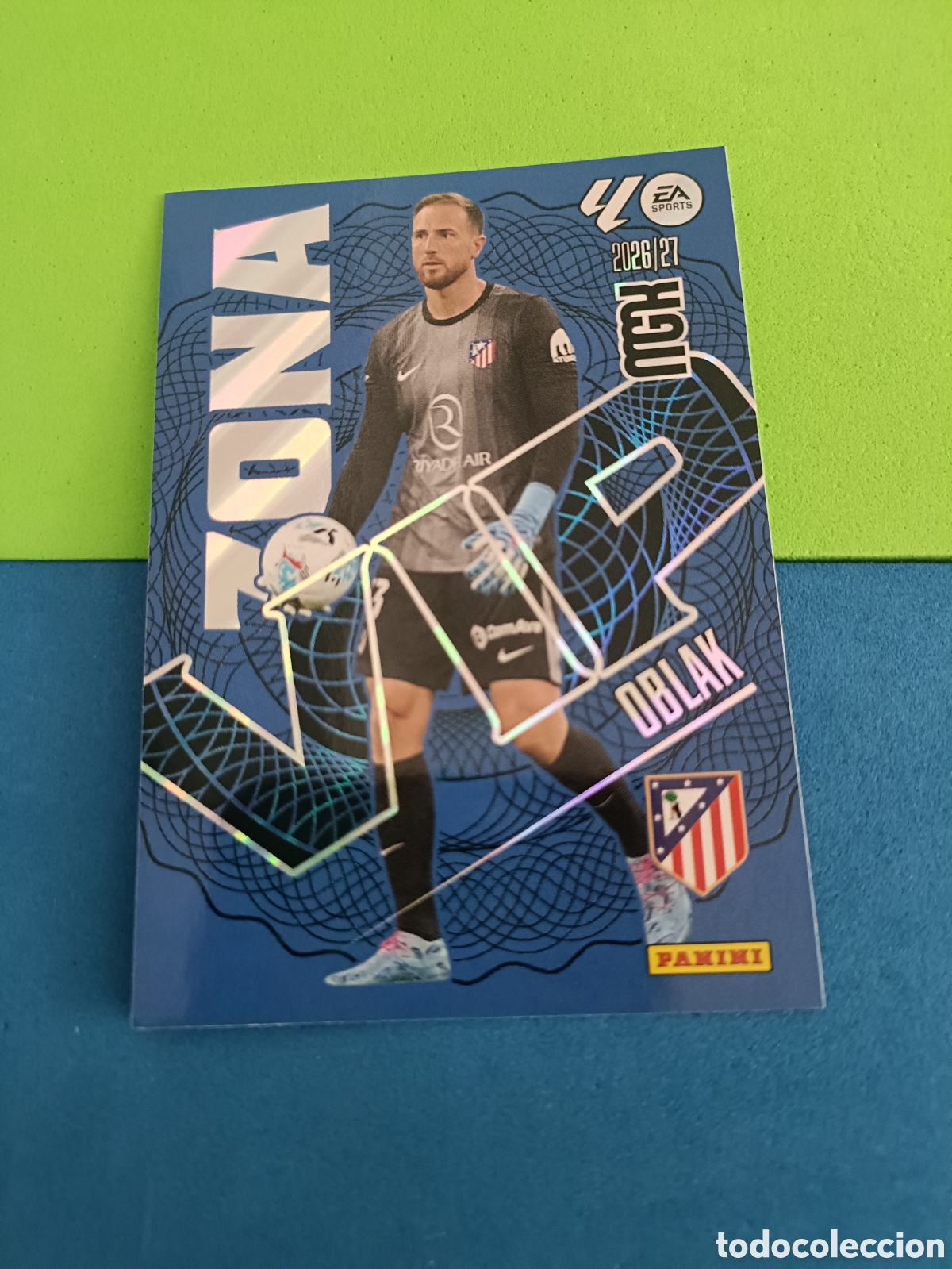 Cromos de f&uacute;tbol: PANINI 2026 2027 MGK MEGACRACKS 25 Aniversario - Zona VIP 403 Oblak Atl&eacute;tico de Madrid