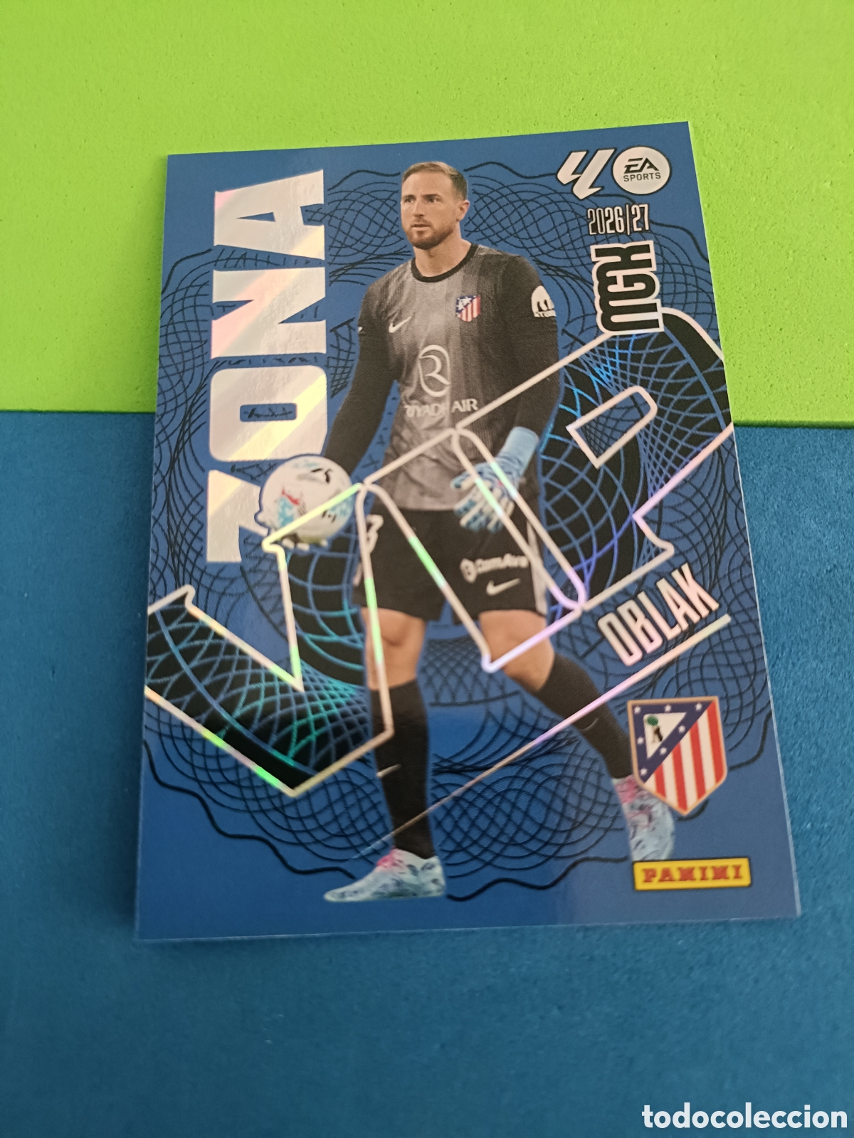 Cromos de f&uacute;tbol: PANINI 2026 2027 MGK MEGACRACKS 25 Aniversario - Zona VIP 403 Oblak Atl&eacute;tico de Madrid