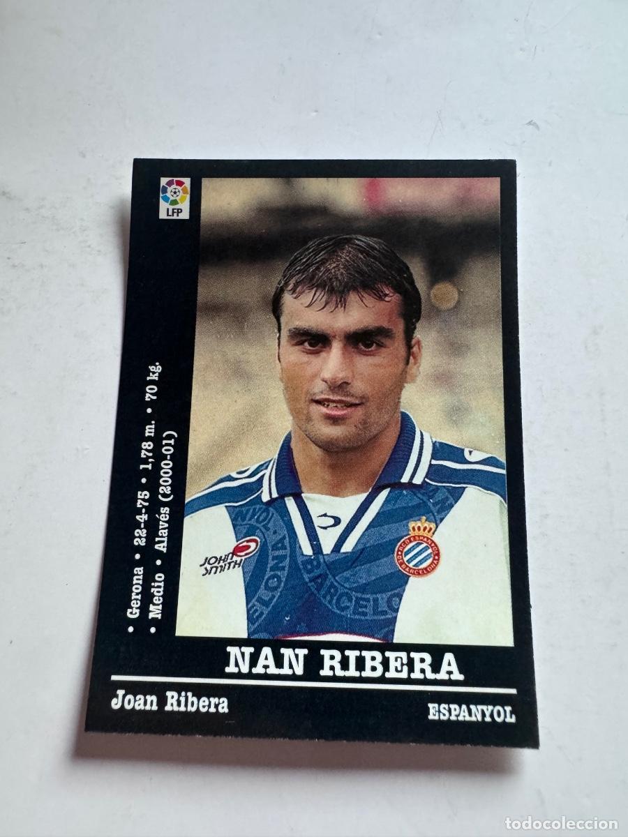 Cromos de f&uacute;tbol: AGANZO ESPANYOL CROMO F&Uacute;TBOL &Uacute;LTIMOS FICHAJES LIGA 2000-2001 NUNCA PEGADO /COMPRA MIN&Iacute;MA 5 &euro;