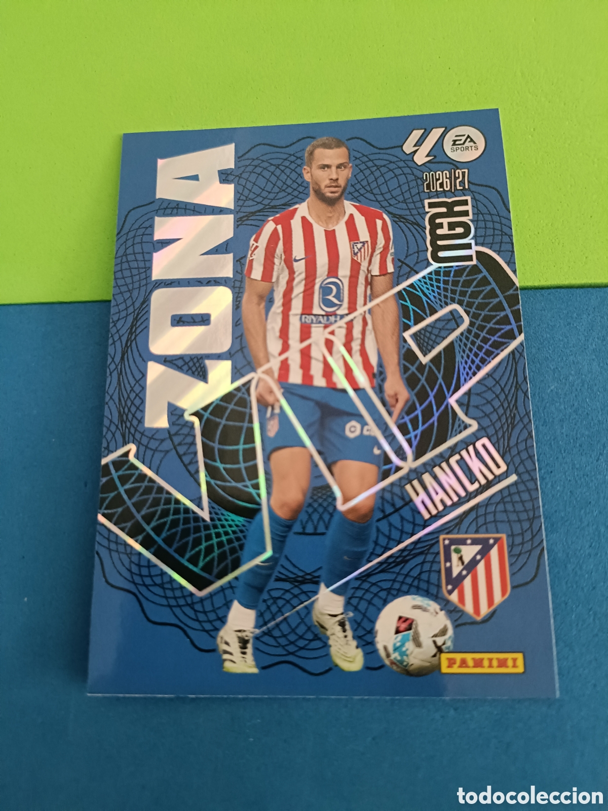 Cromos de f&uacute;tbol: PANINI 2026 2027 MGK MEGACRACKS 25 Aniversario - Zona VIP 397 Hancko Atl&eacute;tico de Madrid
