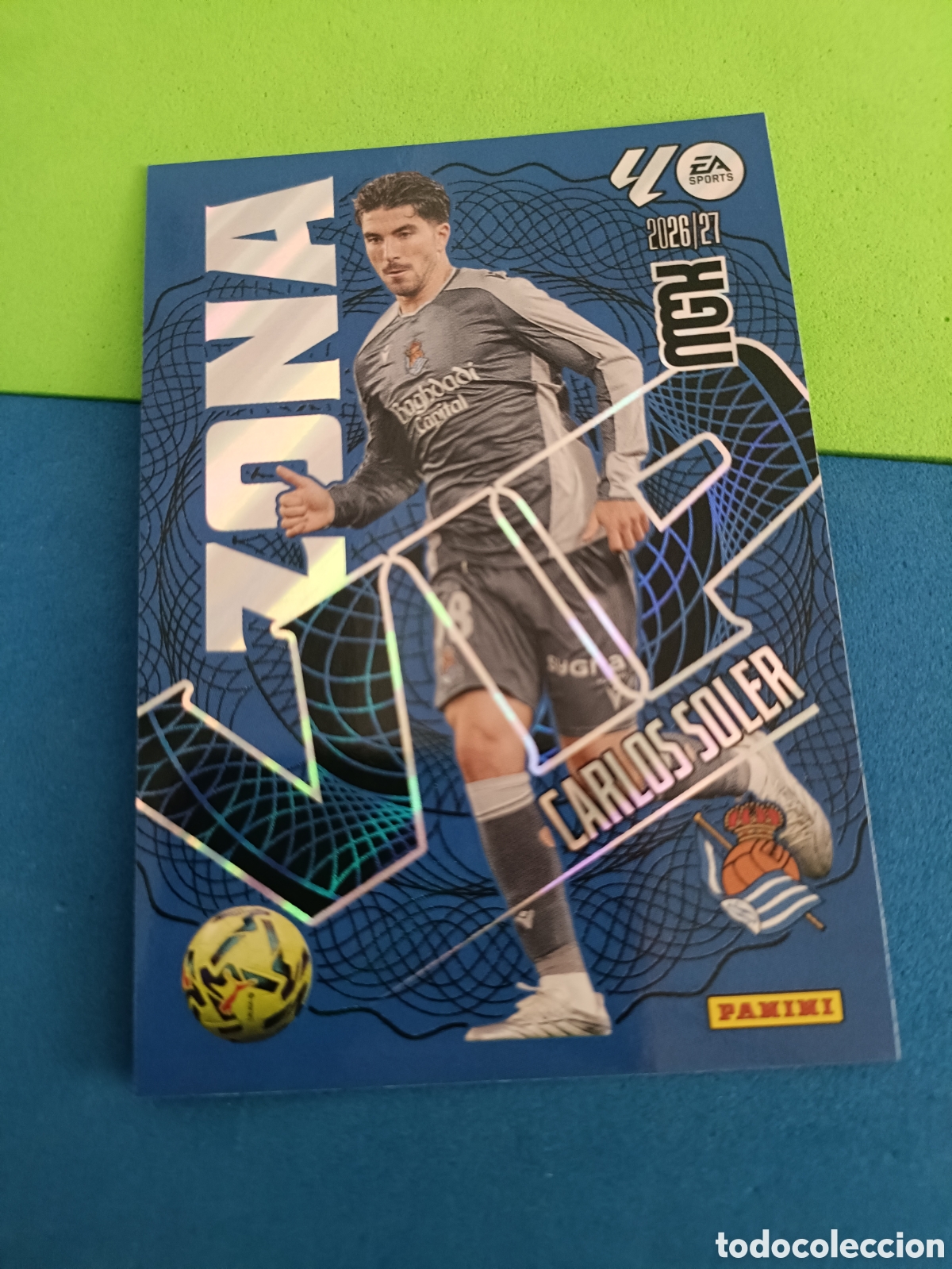 Cromos de f&uacute;tbol: PANINI 2026 2027 MGK MEGACRACKS 25 Aniversario - Zona VIP 390 Carlos Soler