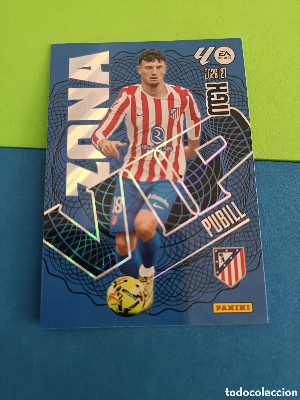 Cromos de f&uacute;tbol: PANINI 2026 2027 MGK MEGACRACKS 25 Aniversario - Zona VIP 404 Pubill Atl&eacute;tico de Madrid