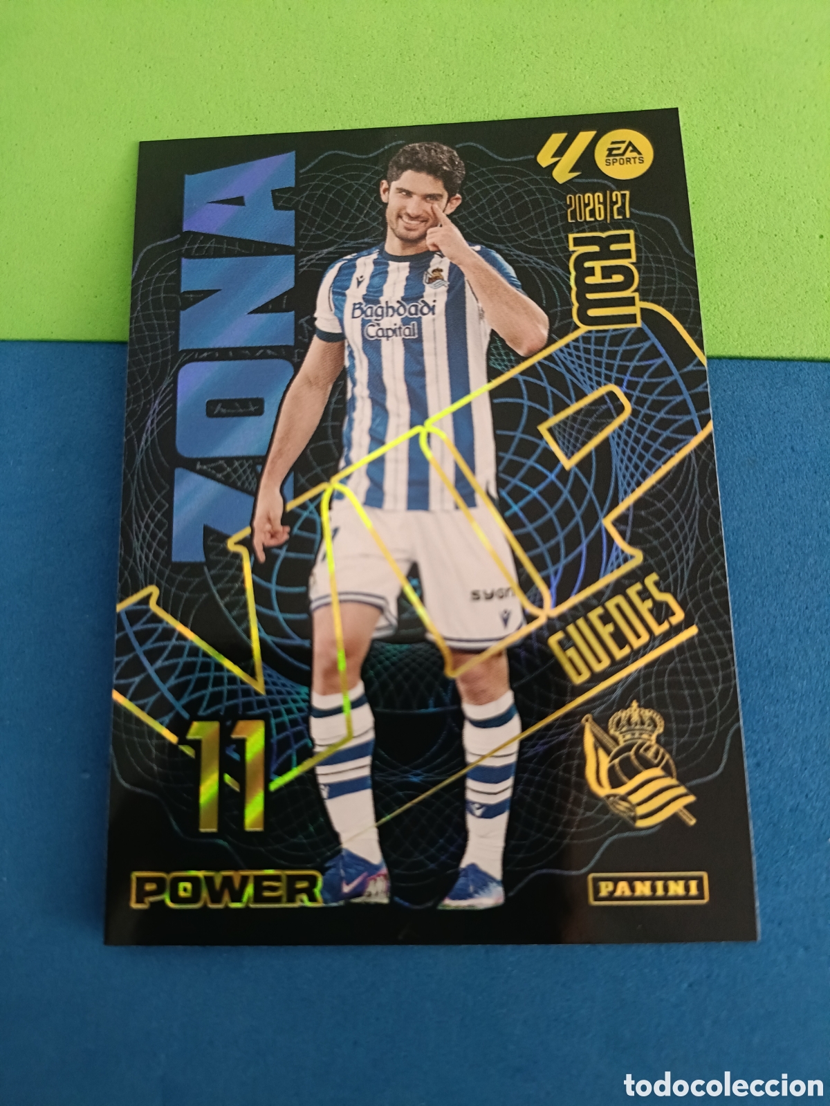 Cromos de f&uacute;tbol: PANINI 2026 2027 MGK MEGACRACKS 25 Aniversario - Zona VIP Power 395P Guedes