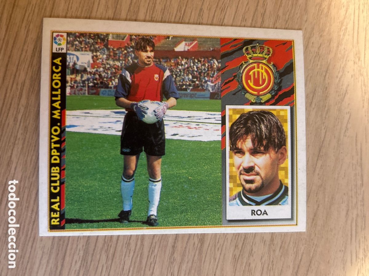 Cromos de f&uacute;tbol: ROA MALLORCA COLOCA EDICIONES ESTE 97 98 1997 1998 NUNCA PEGADO SIN PEGAR