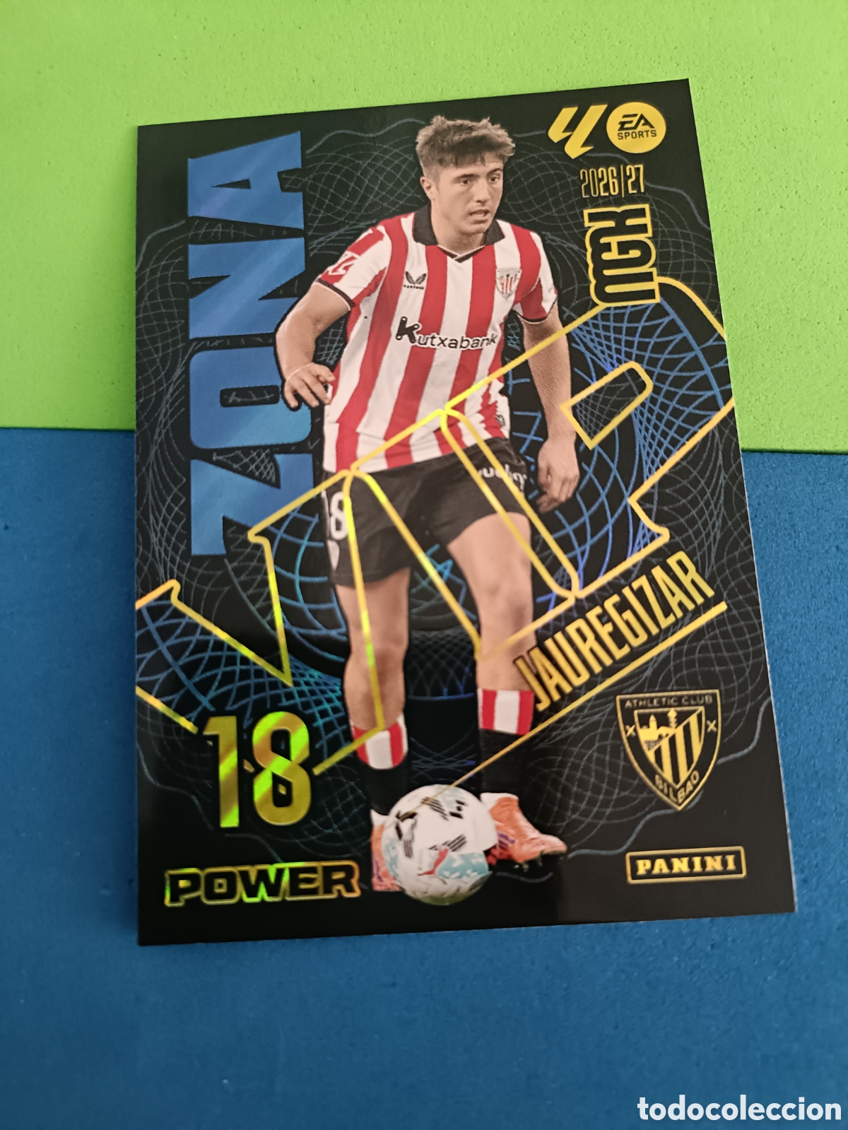 Cromos de f&uacute;tbol: PANINI 2026 2027 MGK MEGACRACKS 25 Aniversario - Zona VIP Power 398P Jauregizar