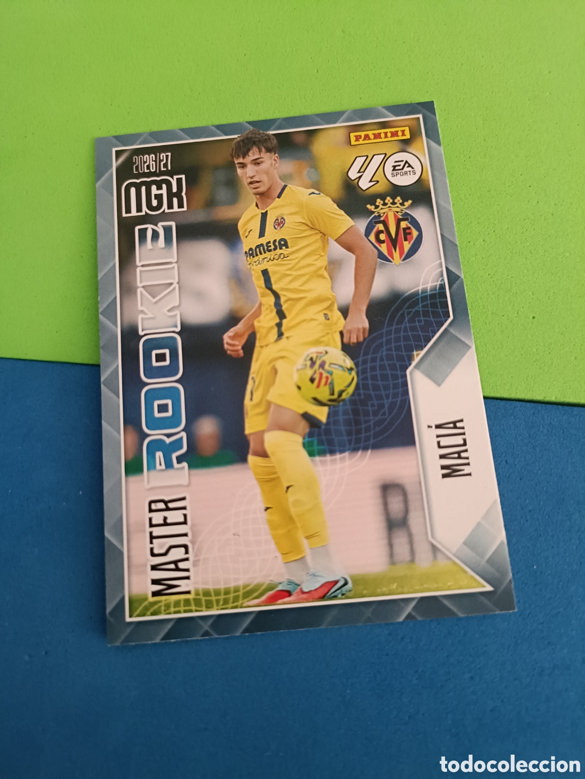 Cromos de f&uacute;tbol: PANINI 2026 2027 MGK MEGACRACKS 25 Aniversario - Rookie 417 Macia