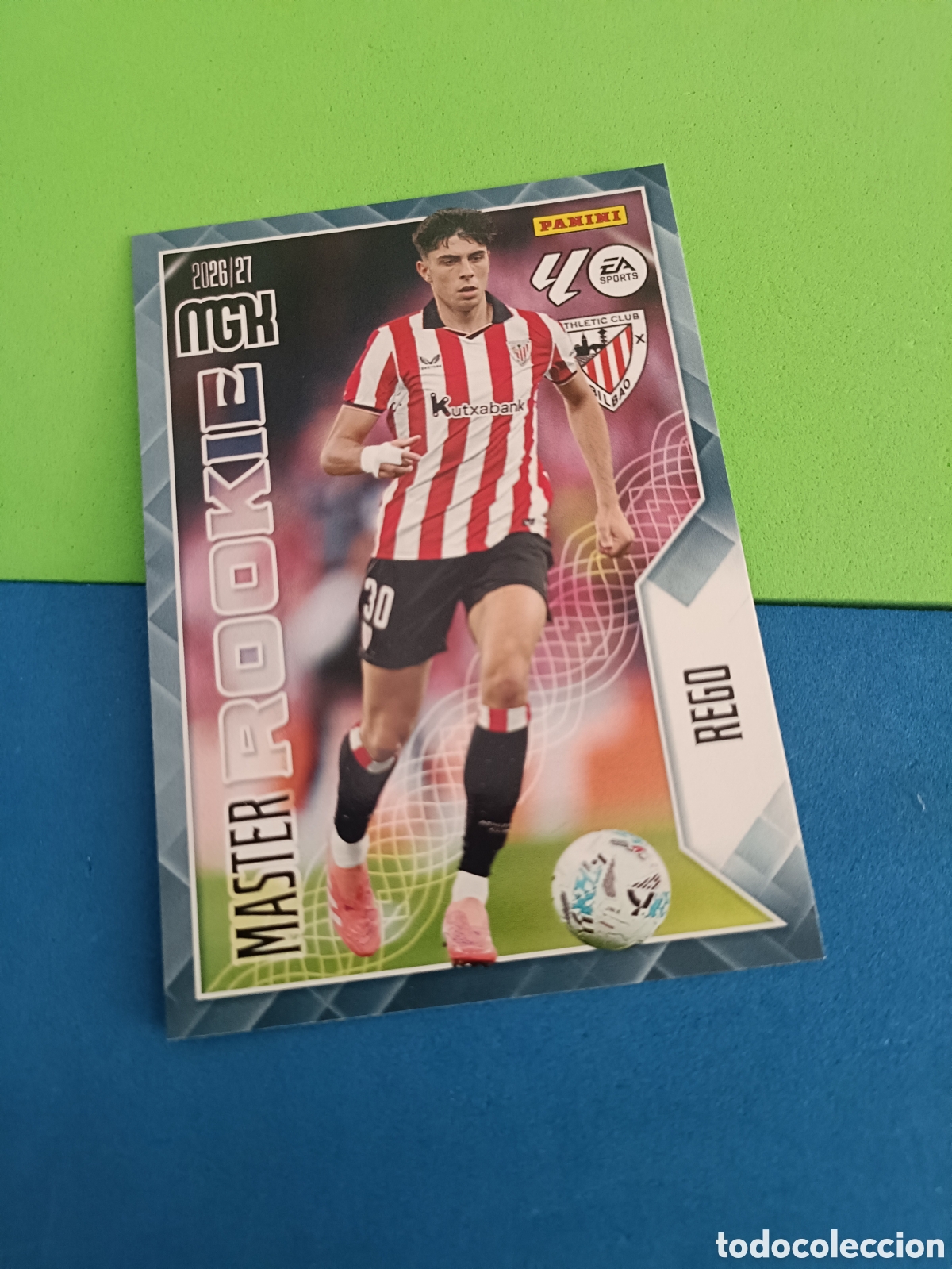 Cromos de f&uacute;tbol: PANINI 2026 2027 MGK MEGACRACKS 25 Aniversario - Rookie 418 Rego