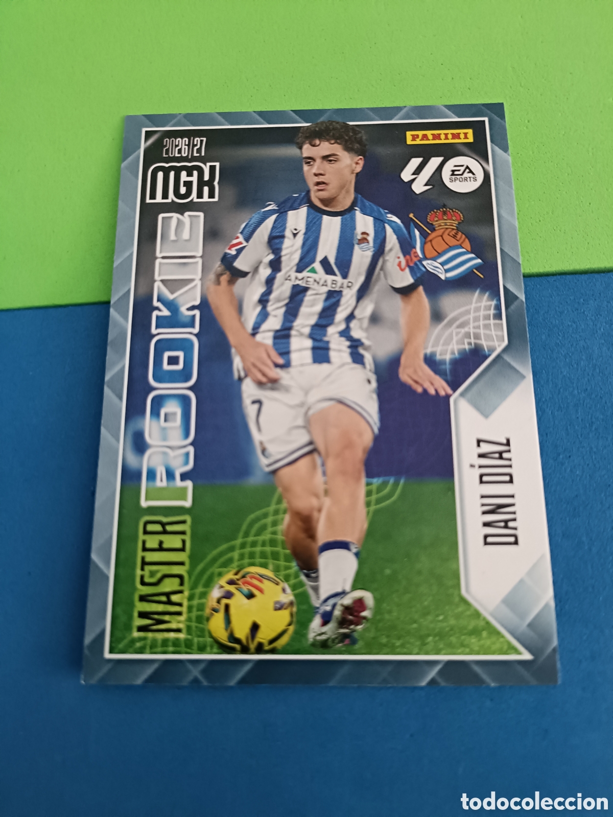 Cromos de f&uacute;tbol: PANINI 2026 2027 MGK MEGACRACKS 25 Aniversario - Rookie 411 Dani D&iacute;az