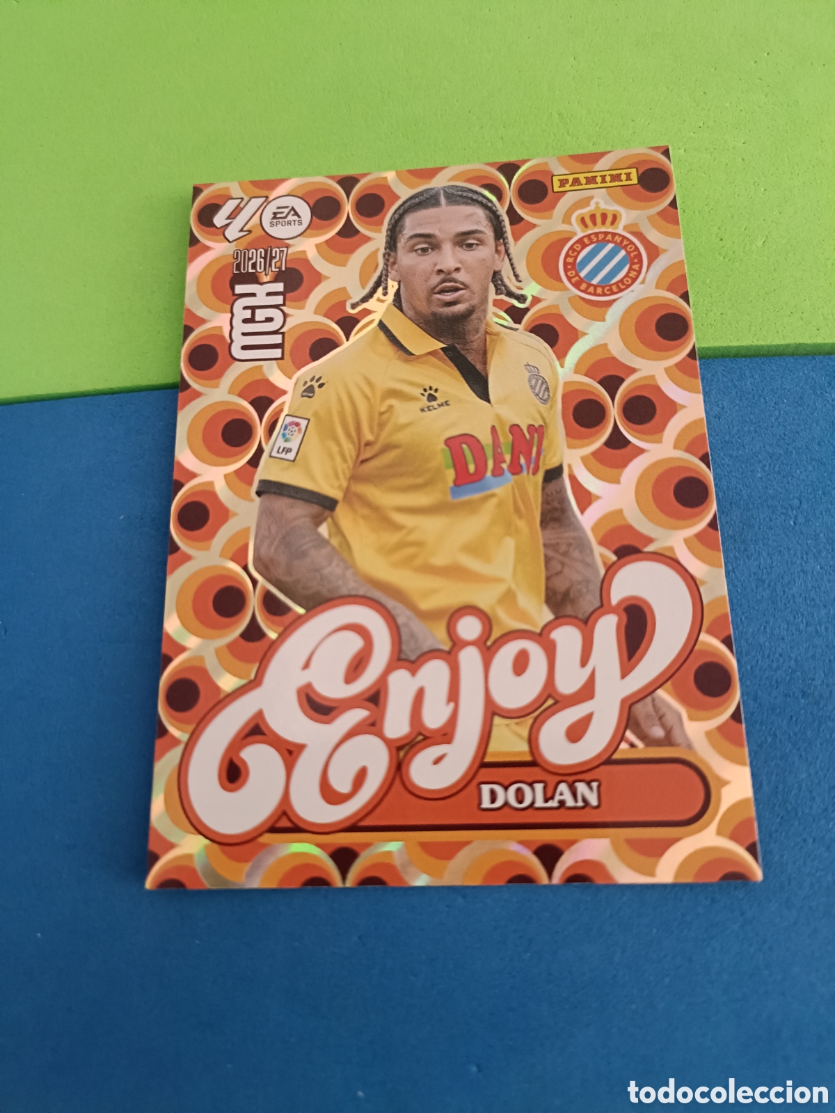 Cromos de f&uacute;tbol: PANINI 2026 2027 MGK MEGACRACKS 25 Aniversario - Enjoy 382 Dolan