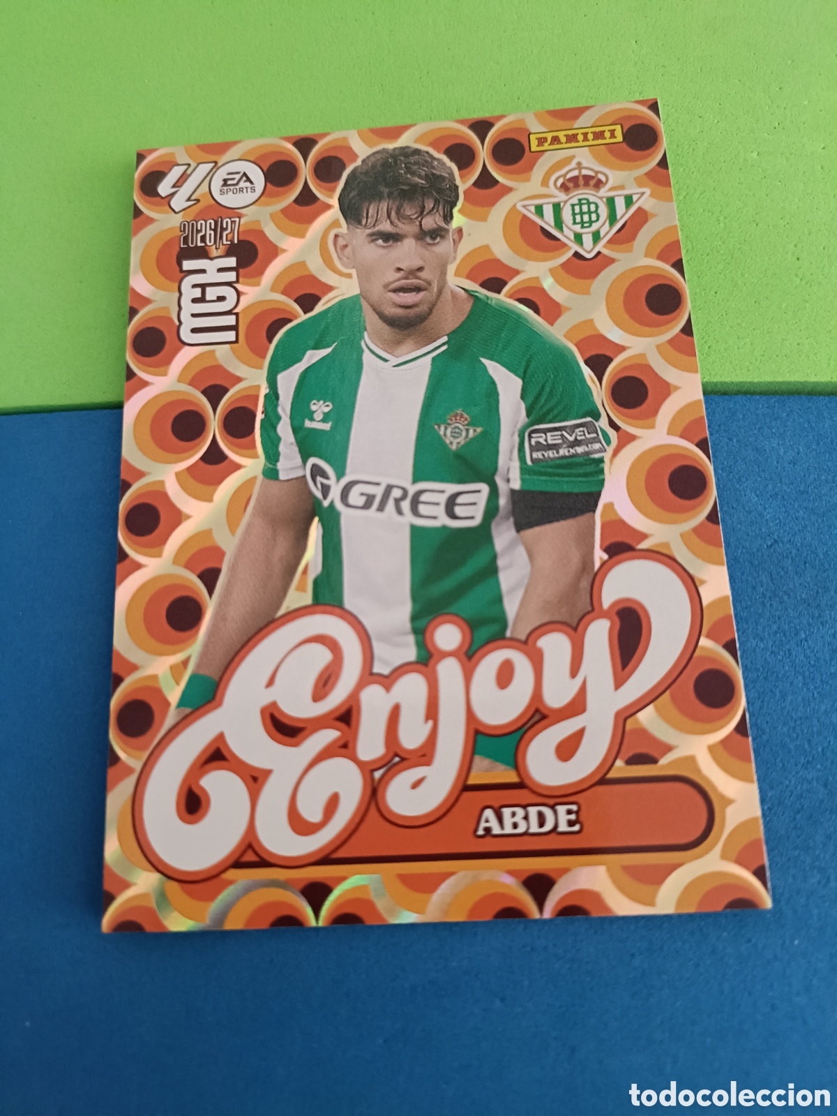Cromos de f&uacute;tbol: PANINI 2026 2027 MGK MEGACRACKS 25 Aniversario - Enjoy 379 Abde