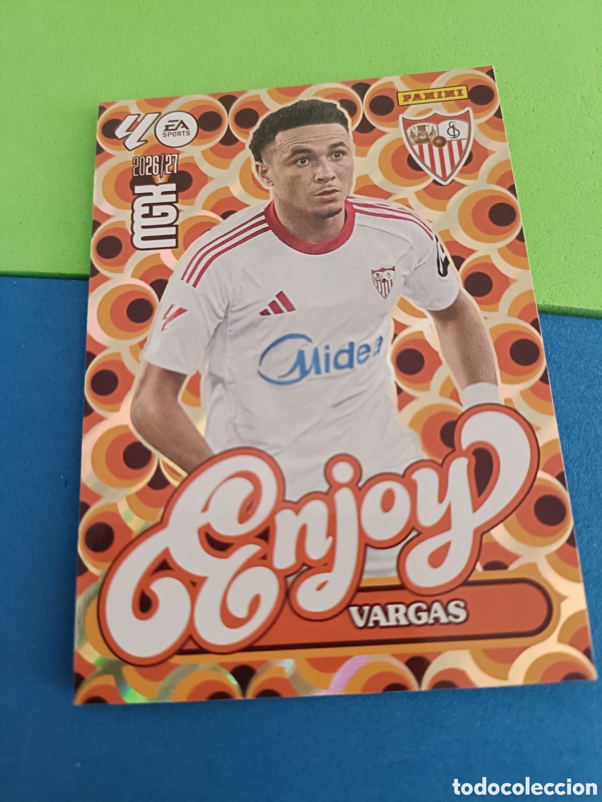 Cromos de f&uacute;tbol: PANINI 2026 2027 MGK MEGACRACKS 25 Aniversario - Enjoy 387 Vargas