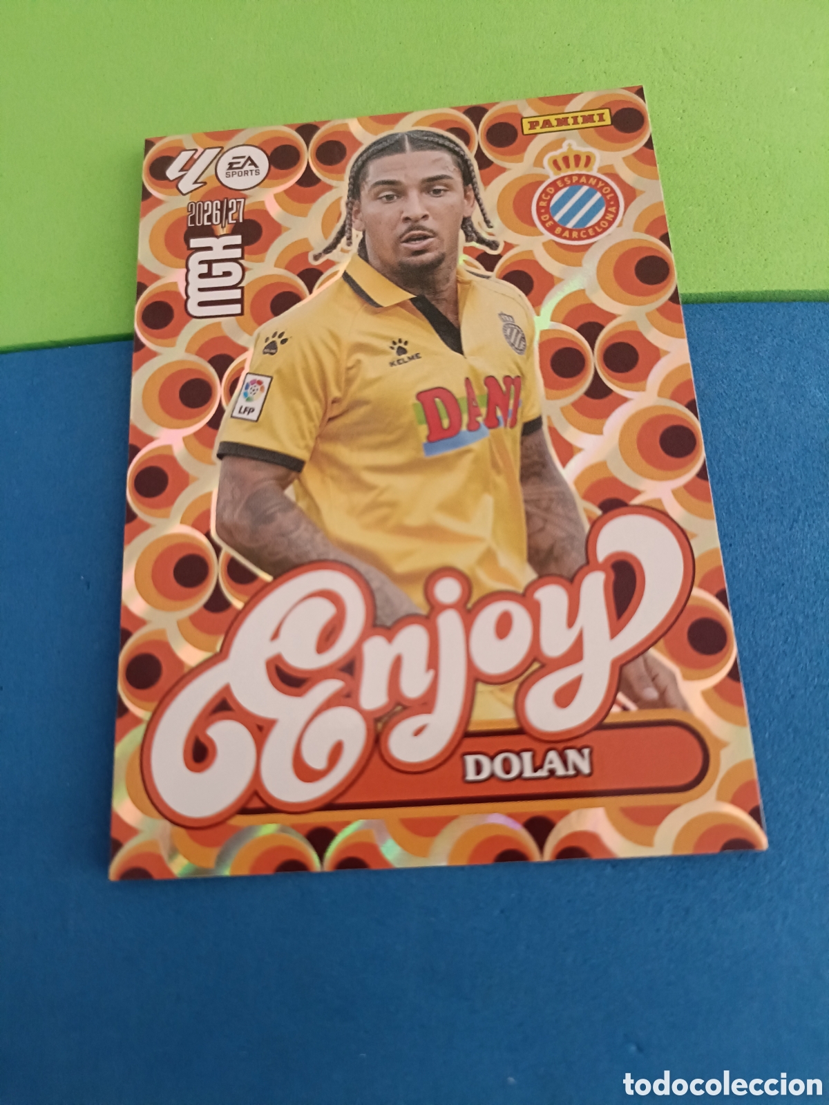 Cromos de f&uacute;tbol: PANINI 2026 2027 MGK MEGACRACKS 25 Aniversario - Enjoy 382 Dolan