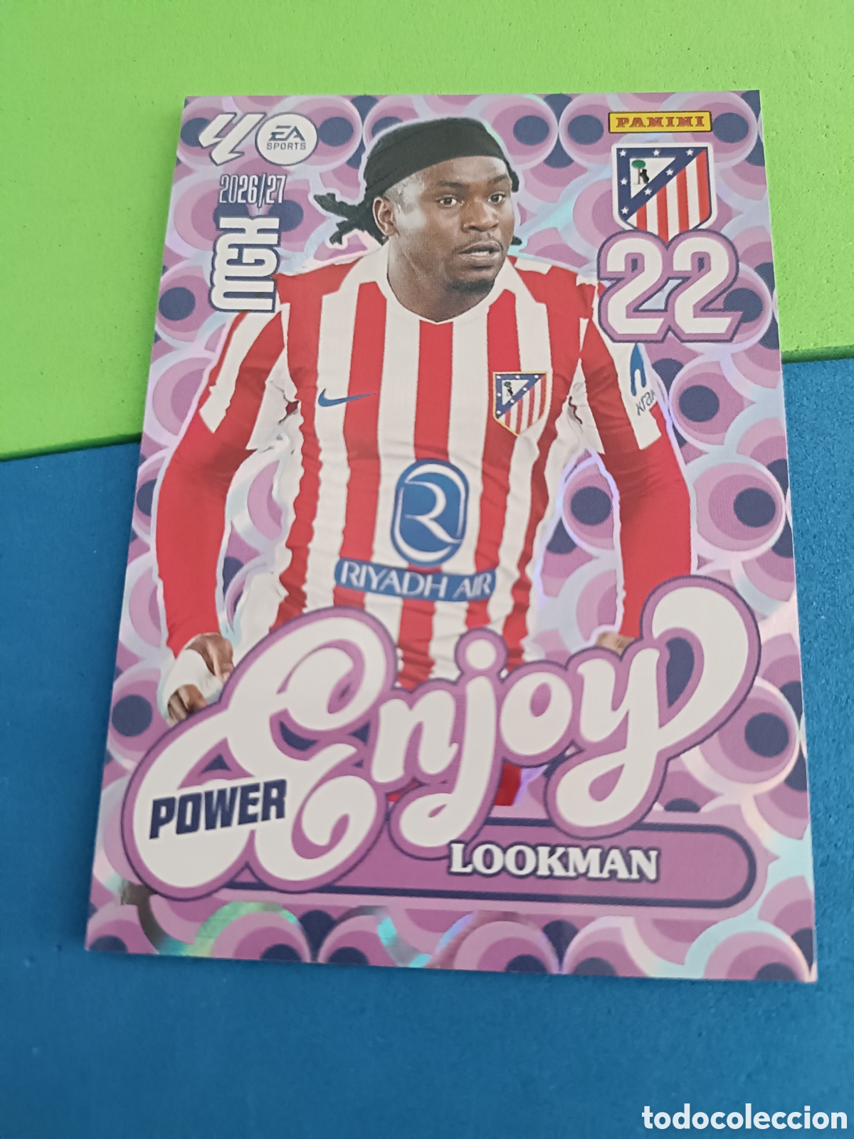 Football Stickers: PANINI 2026 2027 MGK MEGACRACKS 25 Aniversario - Enjoy Power 385P Lookman