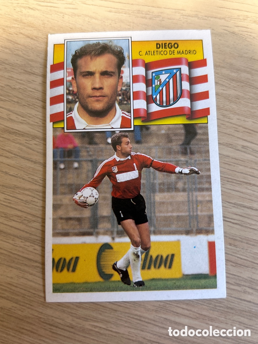 Football Stickers: DIEGO ATLETICO DE MADRID LIGA ESTE 1990 1991 90 91 NUNCA PEGADO SIN PEGAR