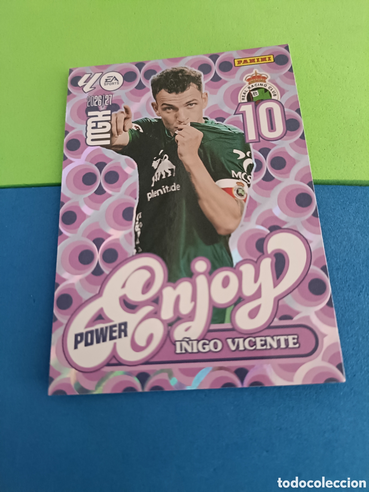 Cromos de f&uacute;tbol: PANINI 2026 2027 MGK MEGACRACKS 25 Aniversario - Enjoy Power 383 I&ntilde;igo Vicente