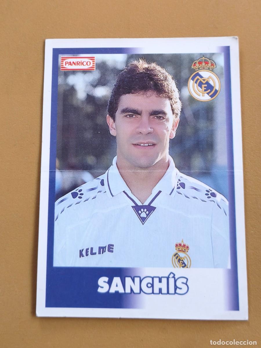 Cromos de f&uacute;tbol: Sanch&iacute;s, Real Madrid Liga 96-97. panrico
