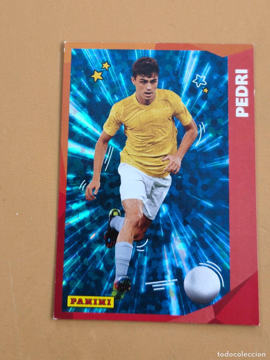 Cromos de f&uacute;tbol: pedri, panini family 2024