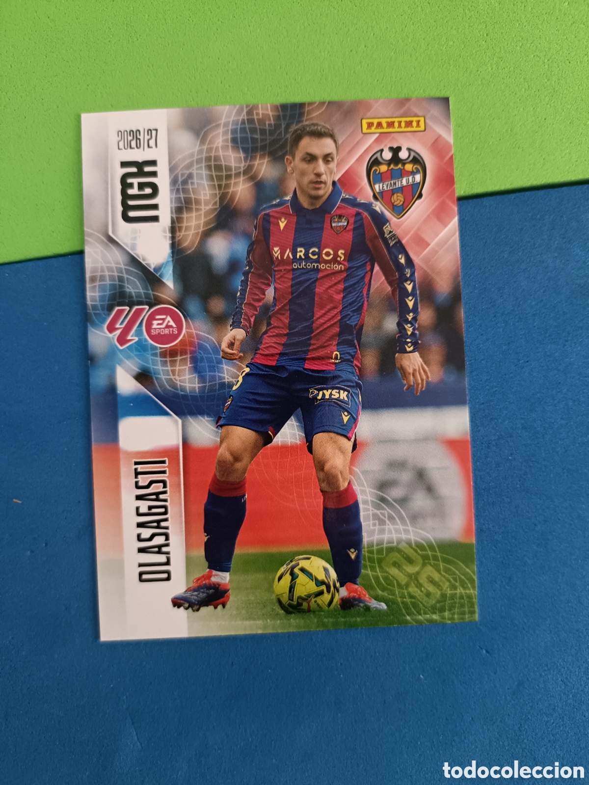 Cromos de f&uacute;tbol: PANINI 2026 2027 MGK MEGACRACKS 25 Aniversario - 210 Olasagasti