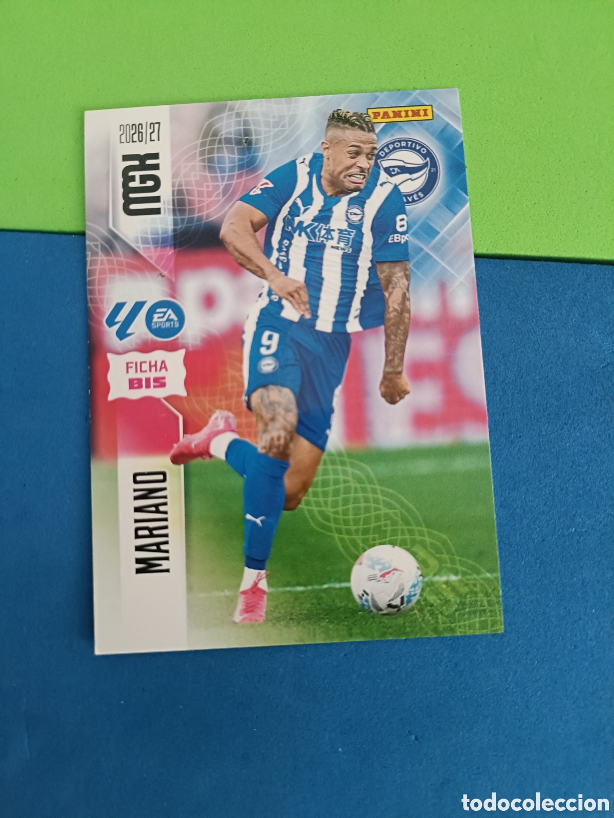 Cromos de f&uacute;tbol: PANINI 2026 2027 MGK MEGACRACKS 25 Aniversario - Ficha Bis 34bis Mariano