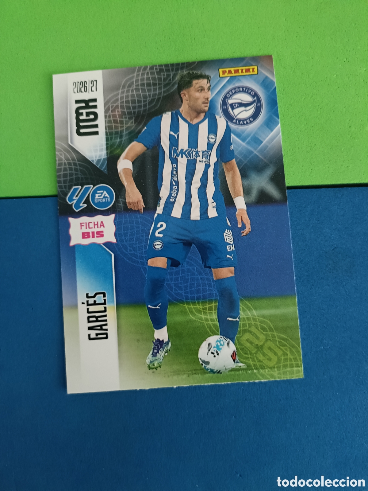 Fu&szlig;ball-Sticker: PANINI 2026 2027 MGK MEGACRACKS 25 Aniversario - Ficha Bis 25bis Garc&eacute;s