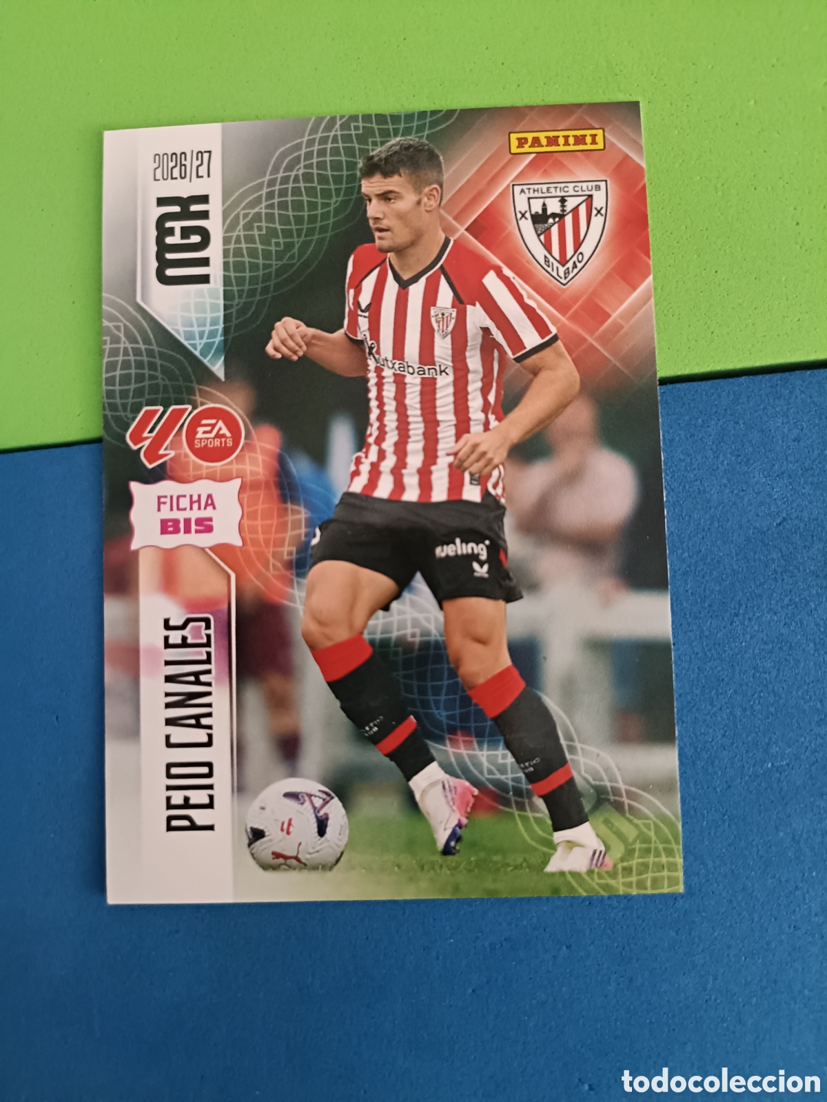 Fu&szlig;ball-Sticker: PANINI 2026 2027 MGK MEGACRACKS 25 Aniversario - Ficha Bis 47bis Peio Canales