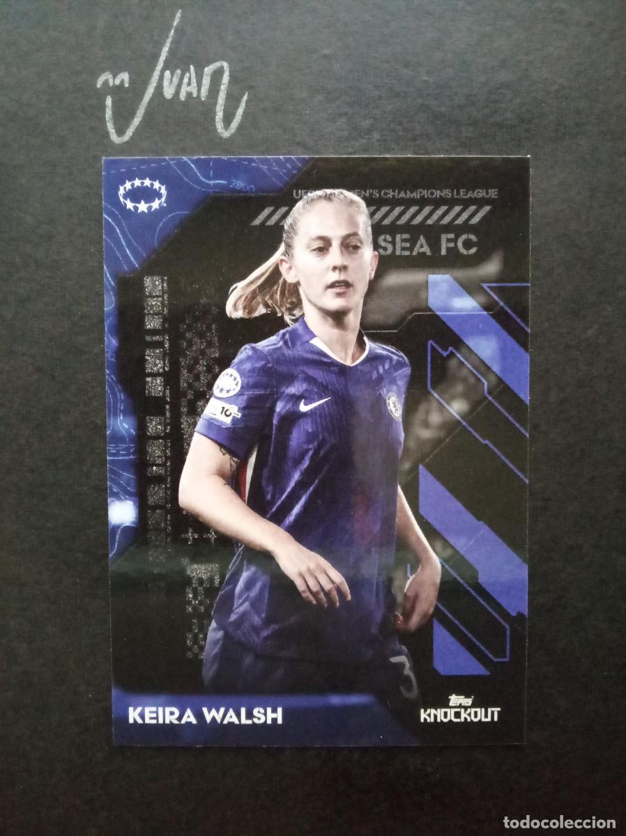 Fu&szlig;ball-Sticker: KEIRA WALSH CHELSEA FC INGLATERRA ⚽ TOPPS &reg; KNOCKOUT UWCL UEFA CHAMPIONS WOMEN 2025 2026 25 26 NUEVO