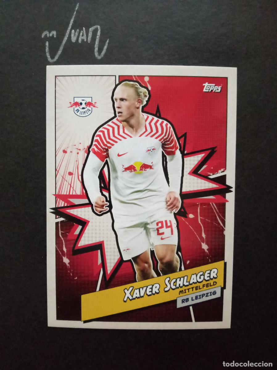 Football Stickers: RBLH 2 HEROES XAVER XCHLAGER AUSTRIA ⚽ TOPPS &reg; RB LEIPZIG FAN SET 2023 2024 23 24 NUEVO