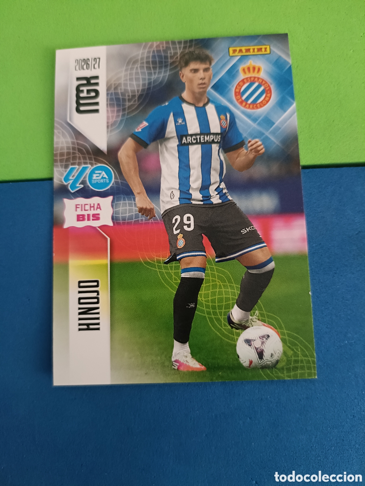Football Stickers: PANINI 2026 2027 MGK MEGACRACKS 25 Aniversario - Ficha Bis 170bis Hinojo